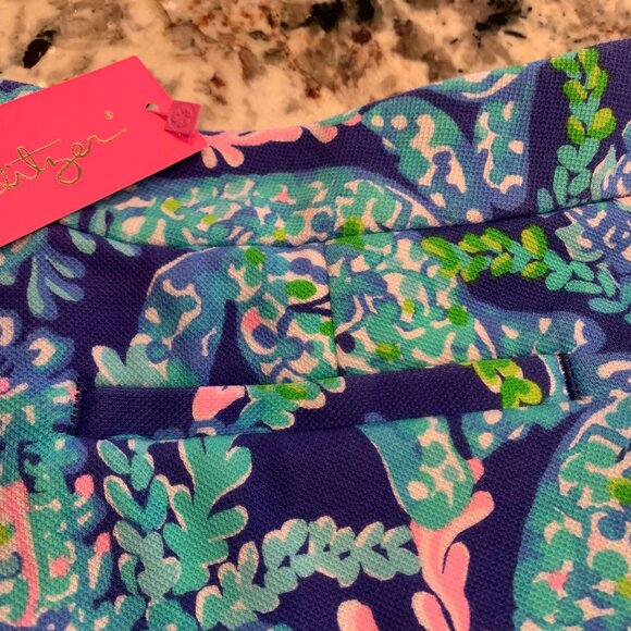 Lilly Pulitzer Buttercup Knit Shorts size 6 NWT - Picture 4 of 10